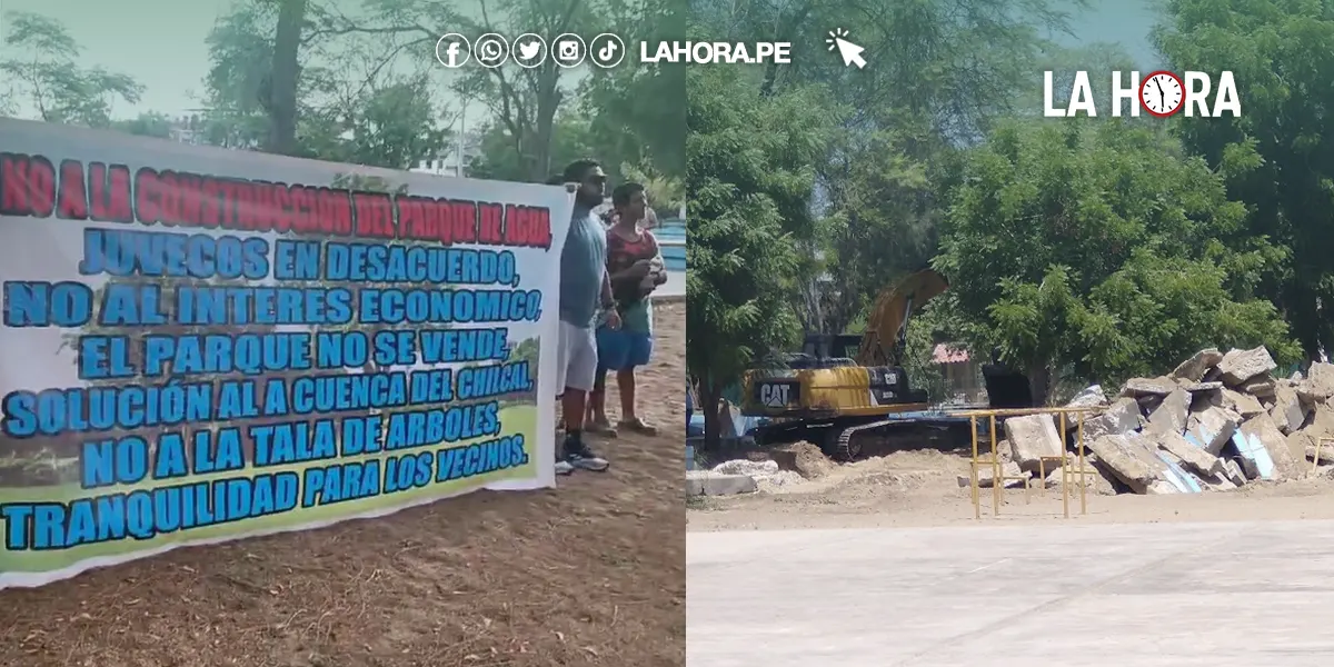 Piura: en dos meses Parque de las Aguas tiene avance de 8 %