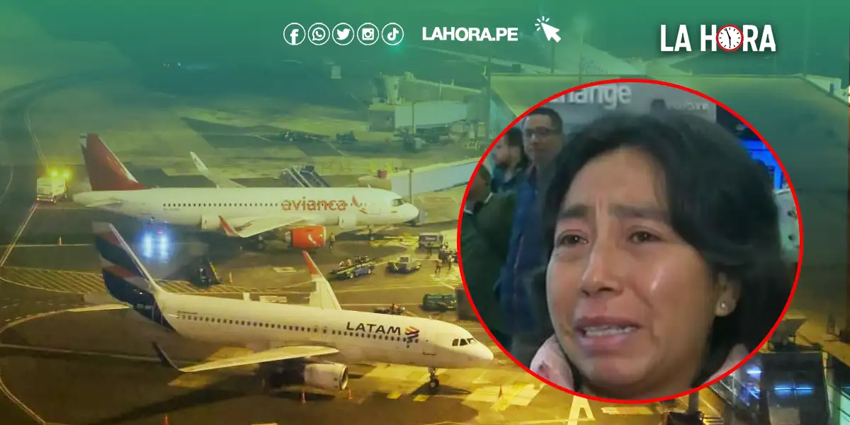 Joven rompe en llanto tras cancelación de vuelos: “¡Mi madre murió y no puedo ir a verla!”
