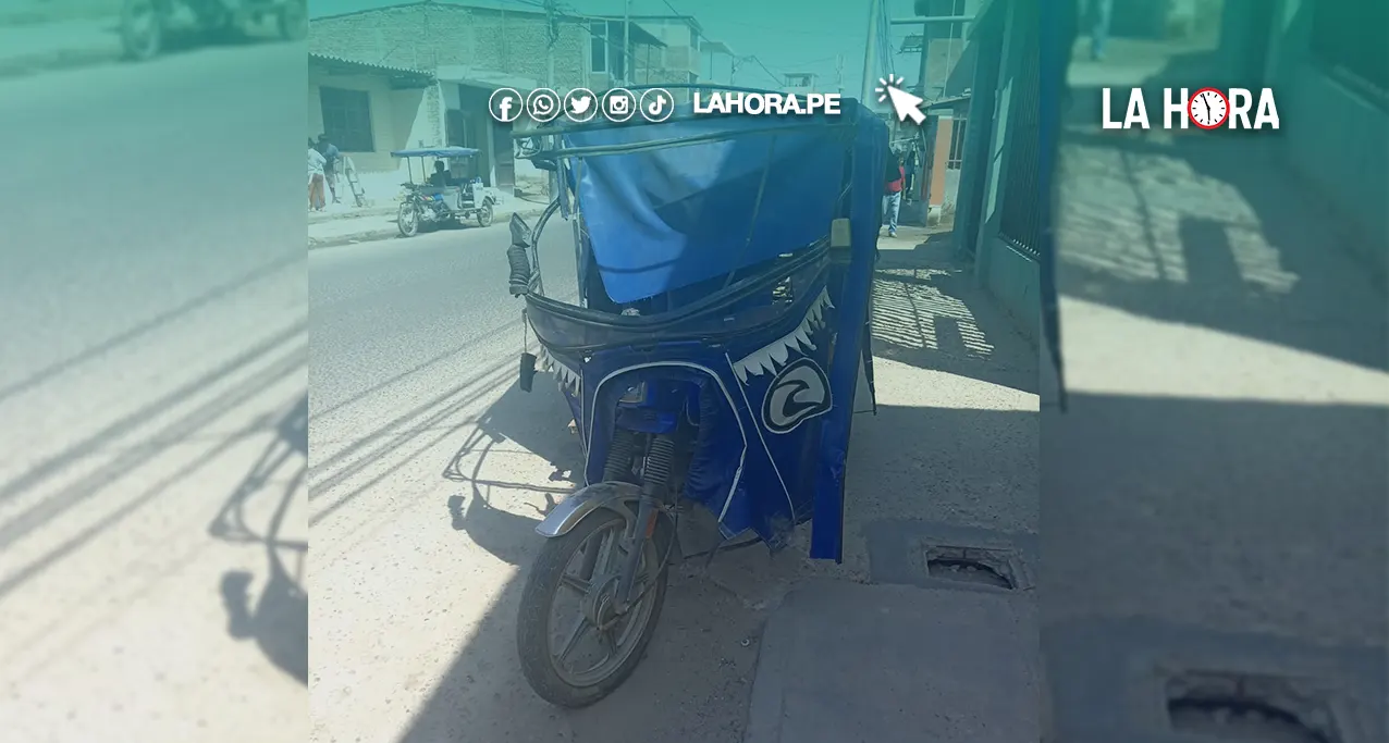 La Arena: choque entre auto y mototaxi deja un herido