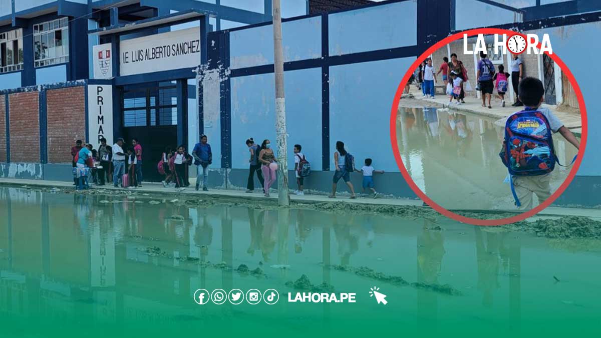 Piura más de mil alumnos de I.E. Luis Alberto Sánchez estudian en