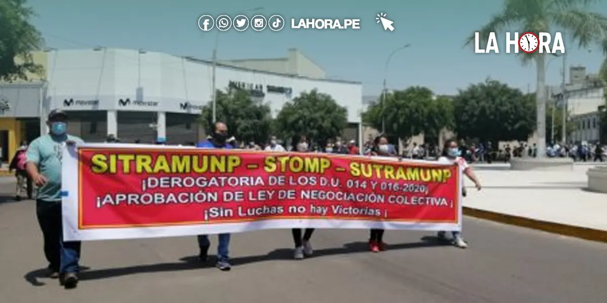 Paro de 48 horas en Piura: sindicatos exigen viabilidad presupuestal y derechos laborales