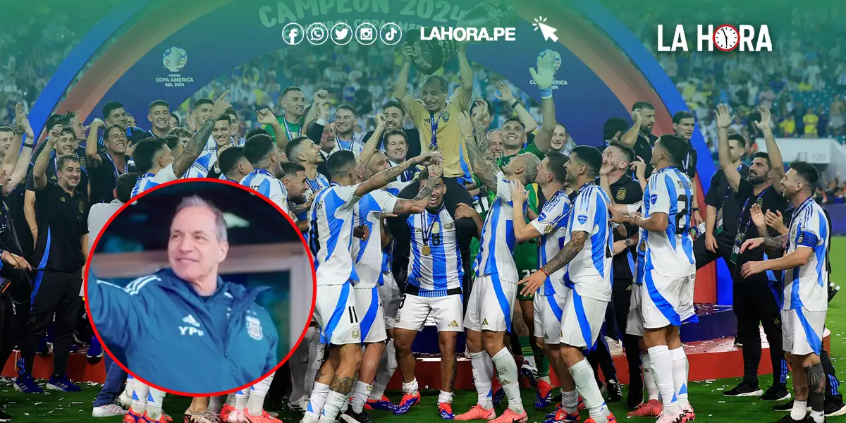 Marito utilero de la selección Argentina