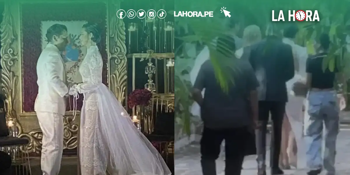 Testigos boda Ángela Aguilar y Christian Nodal