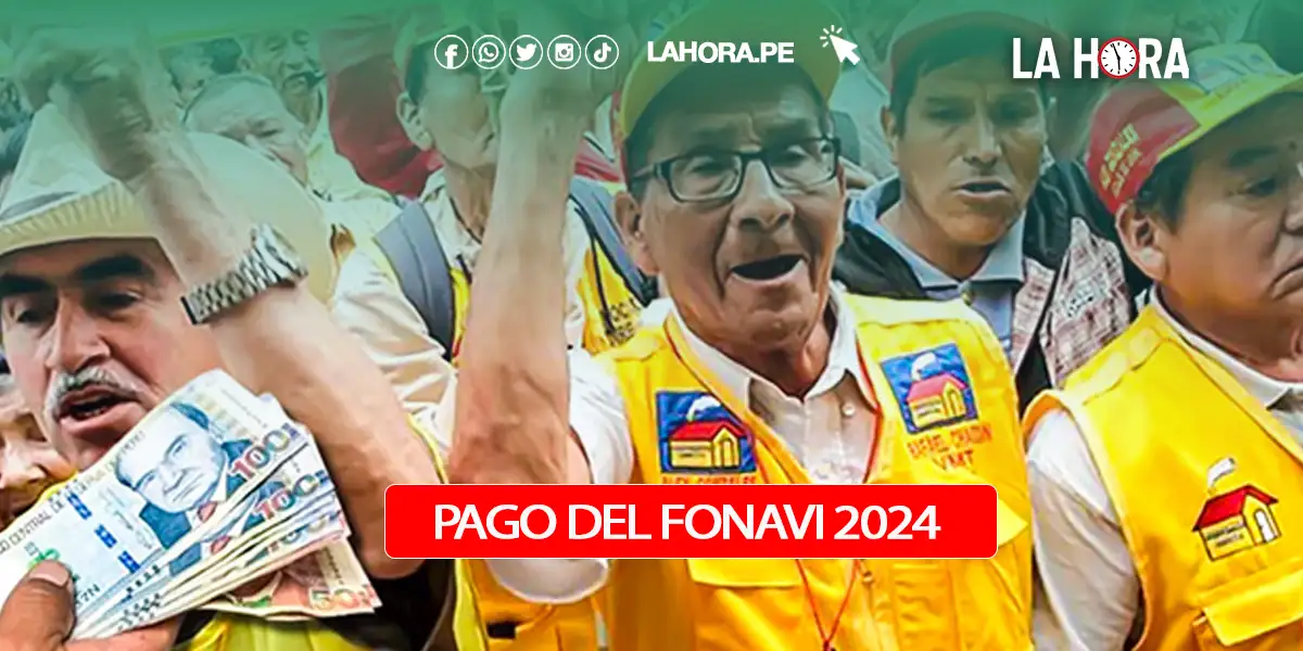 Fecha de pago del retiro Fonavi 2024