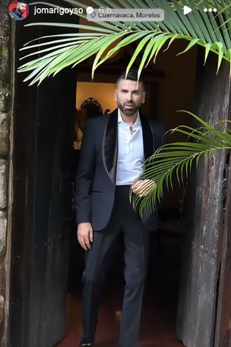 Jomari Goyso testigo de boda Ángela Aguilar y Christian Nodal