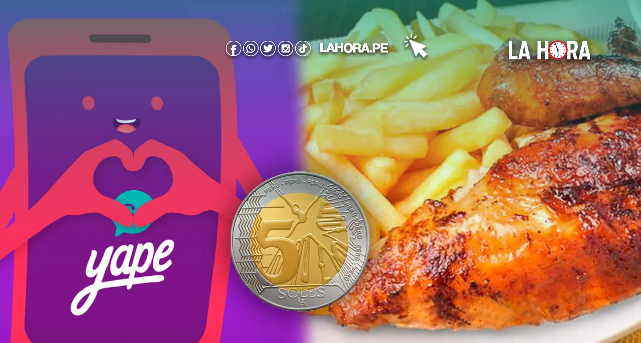 ¡Ofertas Yape pollo a la brasa hoy! ¿Hay promo de 5 soles?
