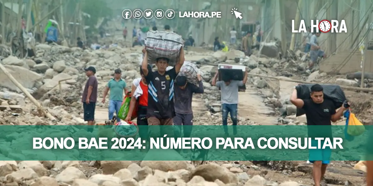 Número para Bono BAE 2024: Descubre dónde consultar para acceder a S/ 500