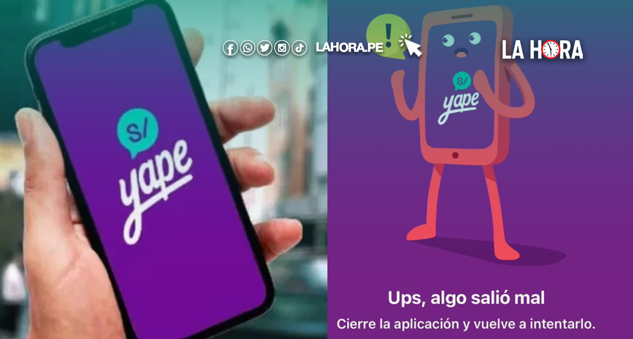 Problemas con Yape 2024