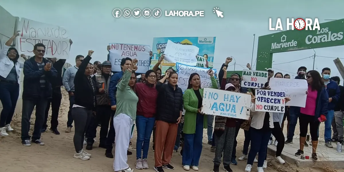 Piura: vecinos de Urb. Los Corales II denuncian estafa y exigen agua potable