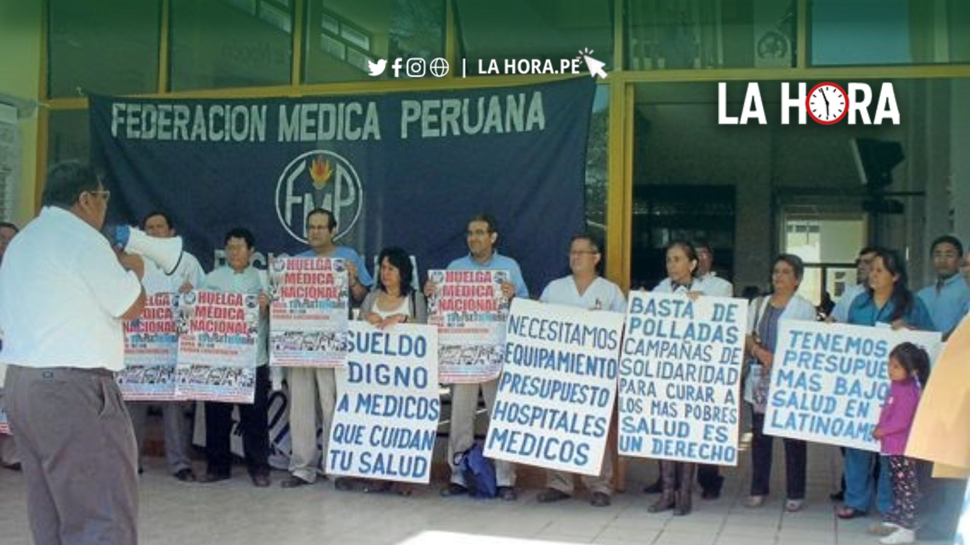 Piura: médicos del Minsa inician paro de 48 horas