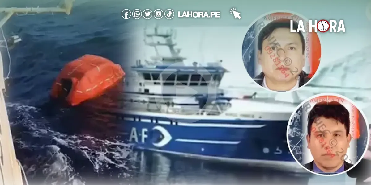 ¡Tragedia! Barco pesquero se hunde en Islas Malvinas: dos peruanos entre las víctimas mortales
