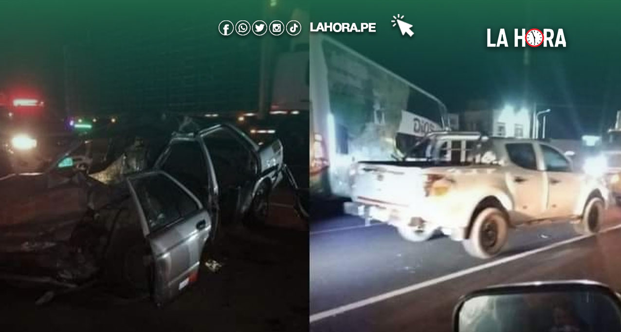 Chiclayo: Un muerto y tres heridos deja trágico accidente en la Panamericana Norte