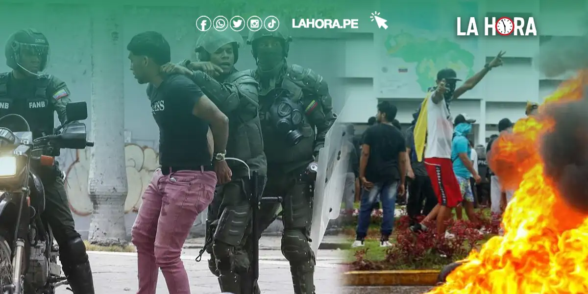 Crisis en Venezuela: Más de 1,200 detenidos en protestas electorales