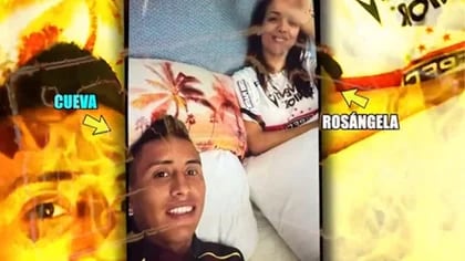 Foto viral de Christian Cueva y Rosangela Espinoza