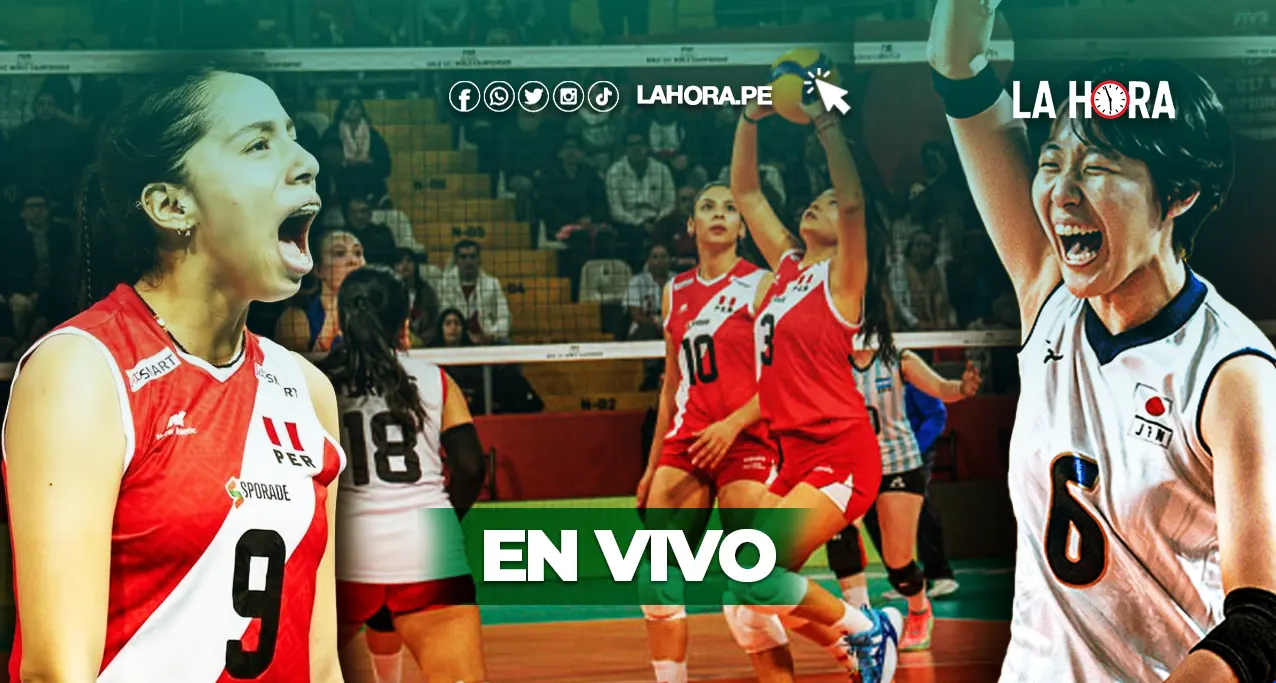 Perú vs Japón voley sub 17 EN VIVO: ¿Dónde ver el partido vía ATV?