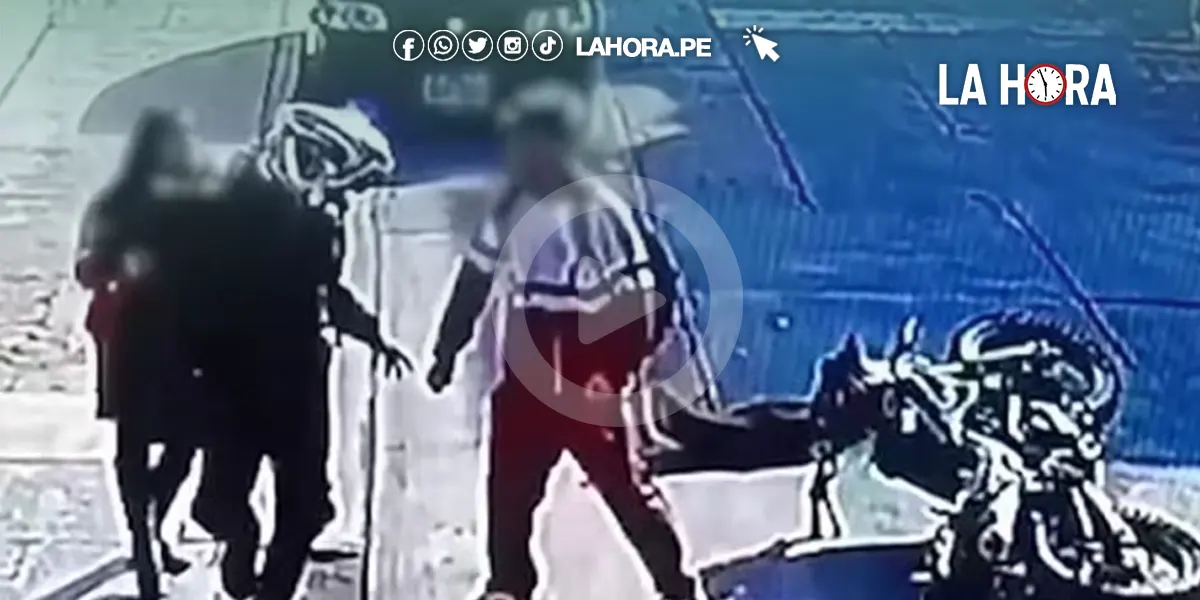 Lima: escolares se enfrentan y golpean a ladrón que intentó asaltarlos [VIDEO]