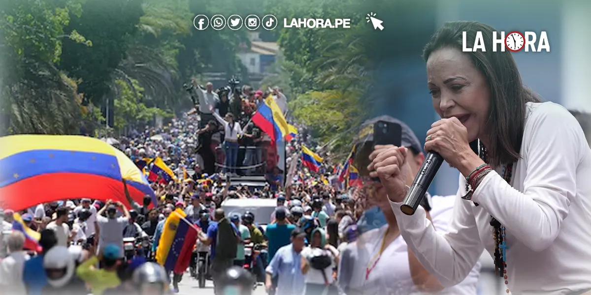 María Corina Machado convoca a una «protesta mundial» contra el régimen de Nicolás Maduro