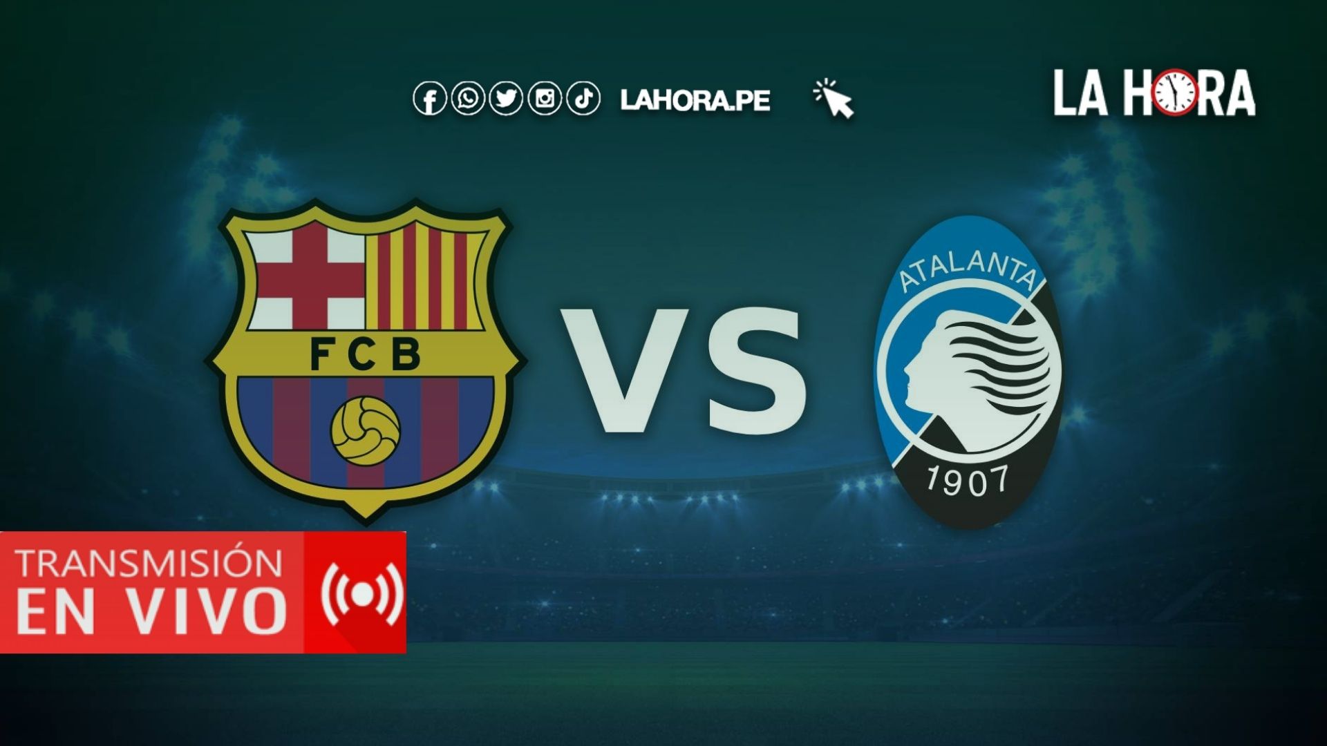 Fútbol Libre TV Barcelona vs Atalanta EN VIVO Champions League 2025: Transmisión online del partido