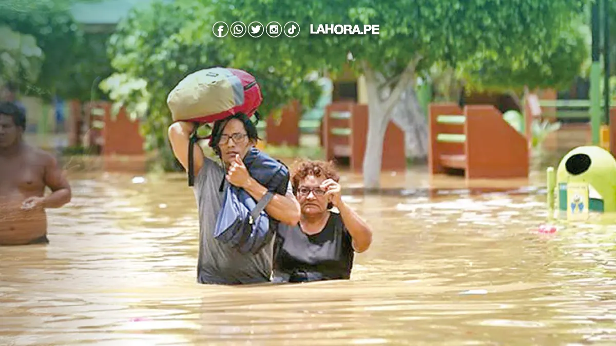 Piura: Descartan fenómeno El Niño, pero lluvias continuarán