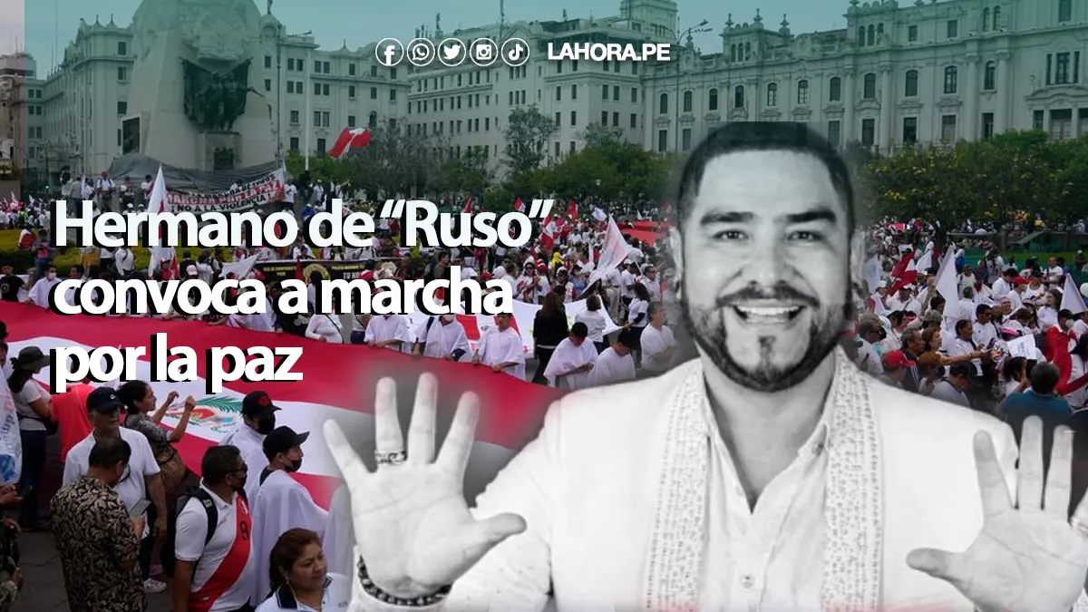 Hermano de Paúl Flores convoca a marcha por la paz