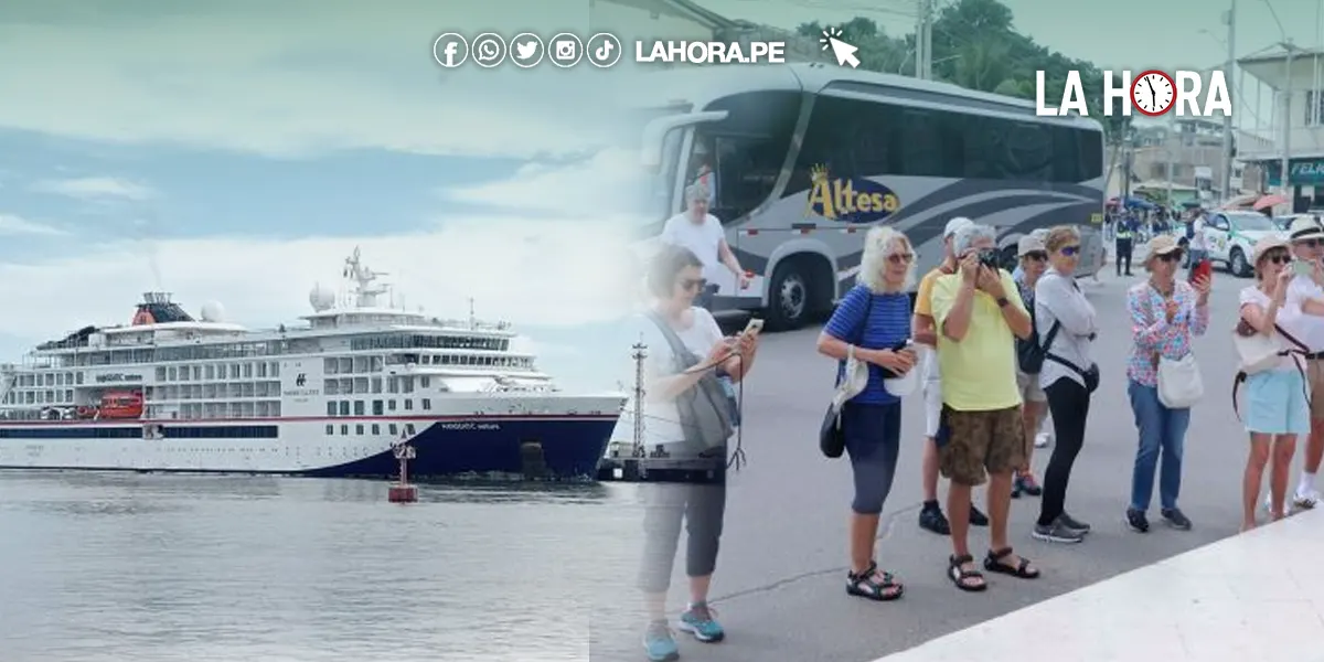 Piura: Crucero alemán Hanseatic Nature llega a Paita con más de 300 turistas extranjeros