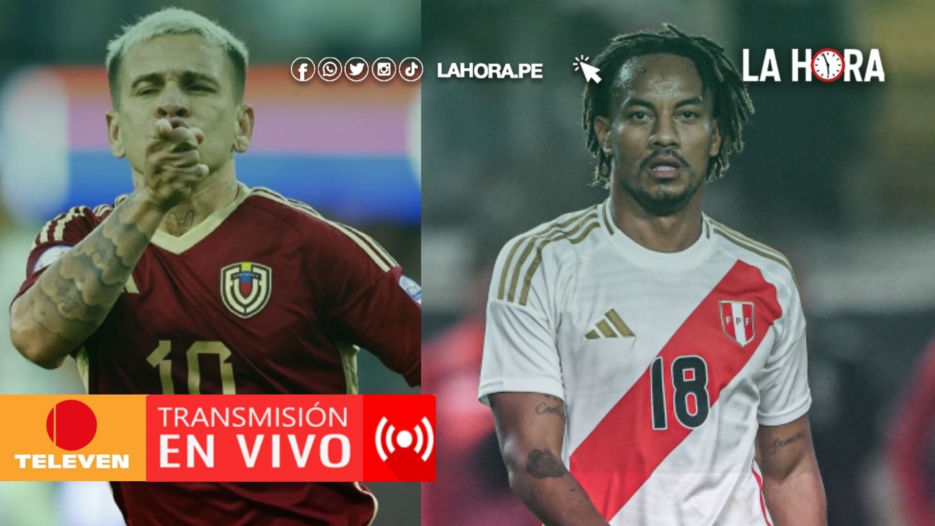 Juego de Venezuela y Perú EN VIVO 2025 por Televen: Transmisión online del partido por las Eliminatorias 2026