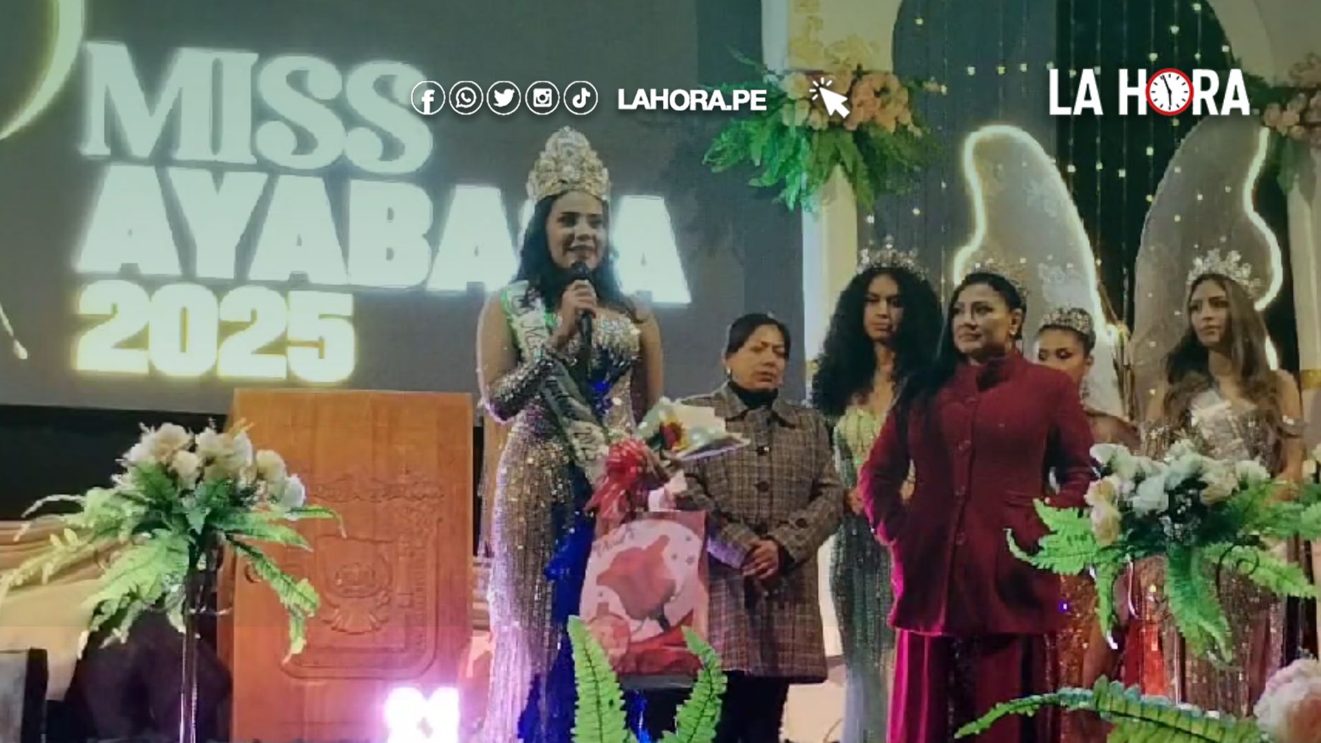 Ariana García Rivera es la nueva Miss Ayabaca 2025