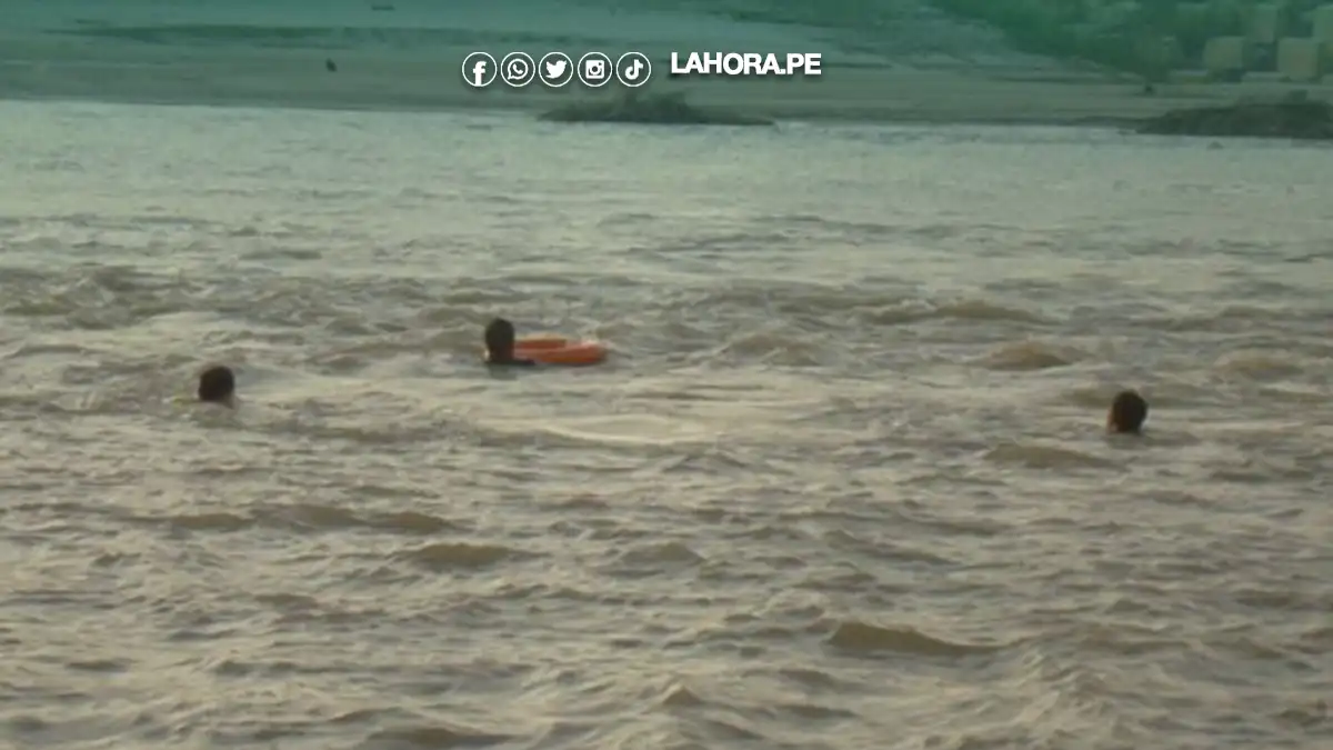 Tensión por desaparición de un joven en el río Piura