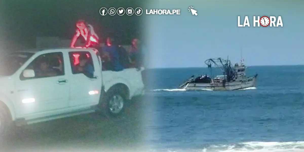 Sechura: Aparecen sanos y salvos 8 pescadores tras naufragio de embarcación “Blanquita” en Puerto Rico